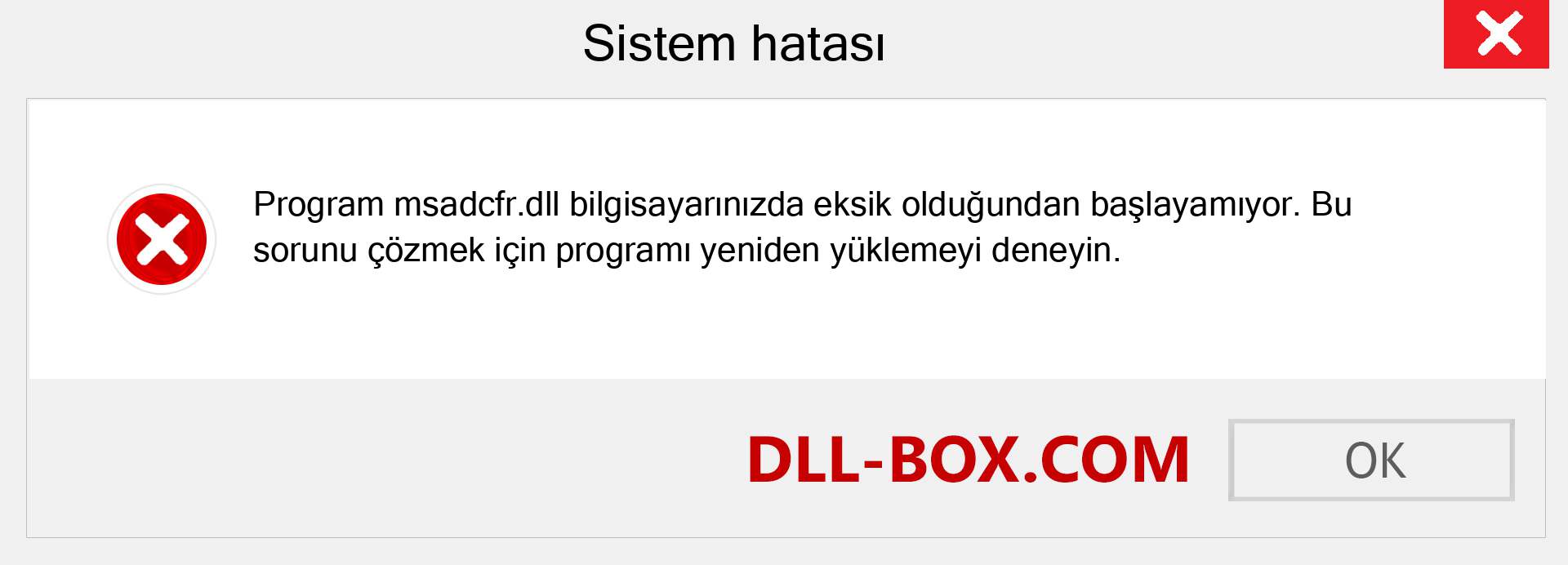 msadcfr.dll dosyası eksik mi? Windows 7, 8, 10 için İndirin - Windows'ta msadcfr dll Eksik Hatasını Düzeltin, fotoğraflar, resimler